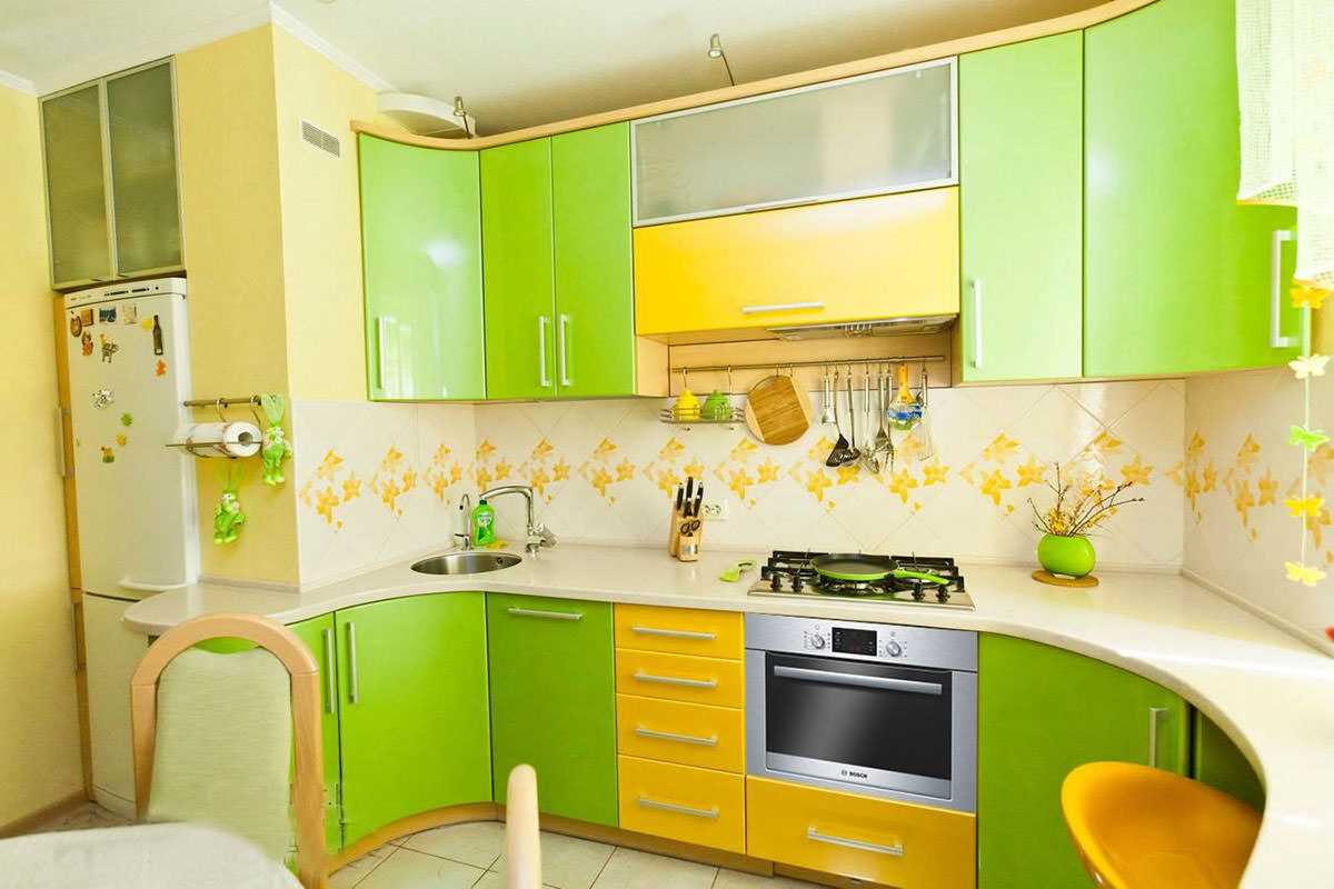 the idea of ​​applying green in a beautiful apartment design