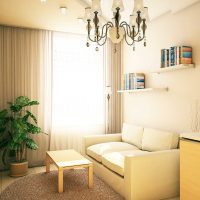 idea of ​​applying light design in an unusual apartment decor photo