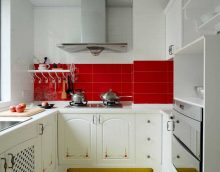 Gražios virtuvės dekoro nuotraukos naudojimo pavyzdys