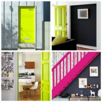 l'idea di una combinazione di colori chiari nel design di un appartamento moderno