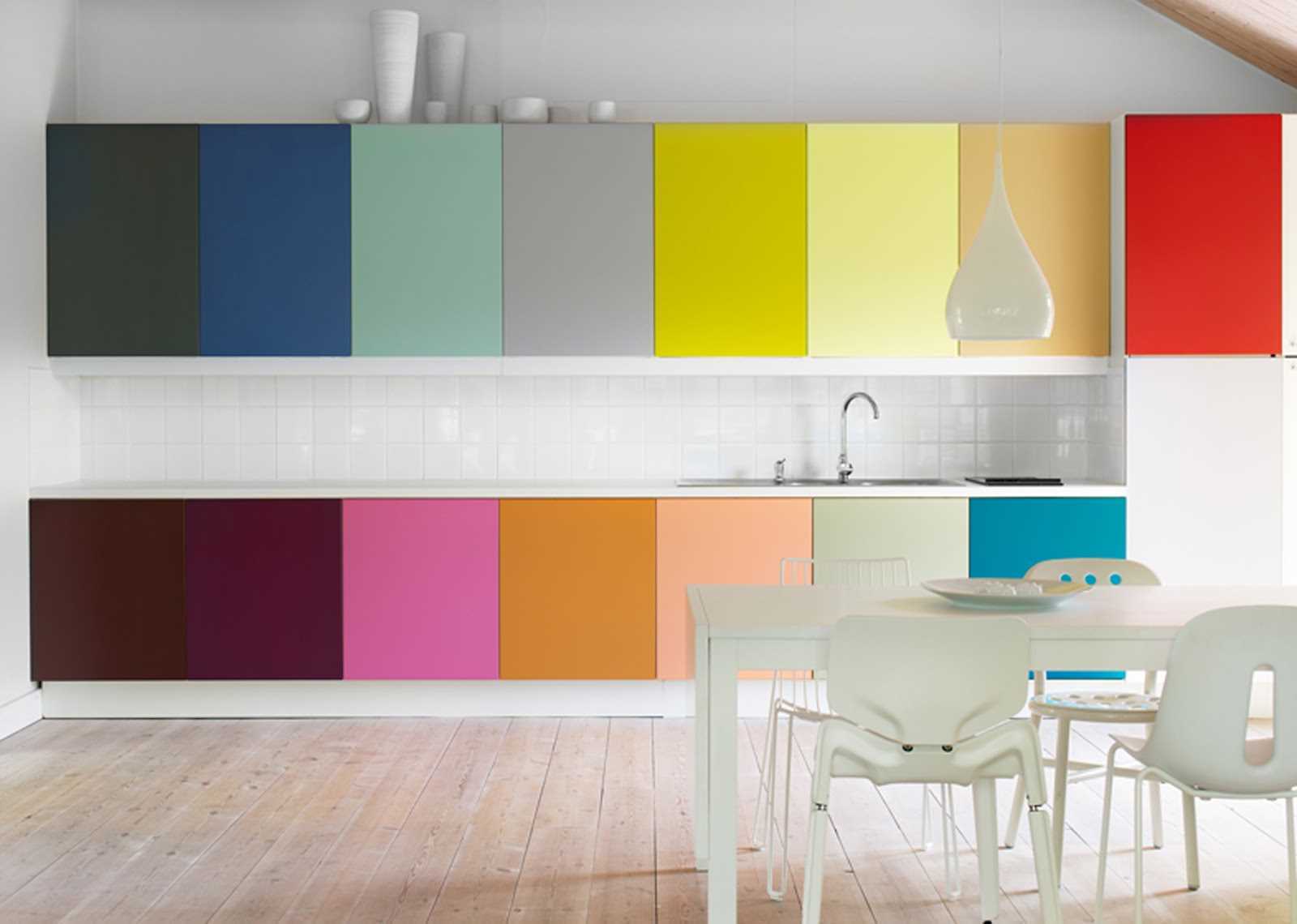 the idea of ​​light color combination in the style of a modern apartment