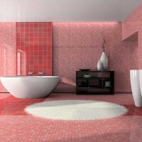 an example of using pink in a bright interior apartment picture