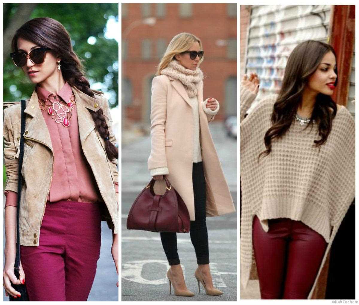 the idea of ​​using interesting beige in clothing design