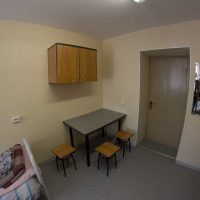 idea of ​​bright interior of a small dorm room picture