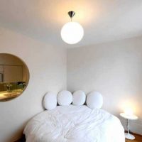 the idea of ​​a beautiful bedroom decor of 18 sq.m. a photo