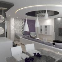 white living room design