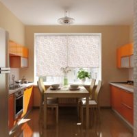 roman curtains design small kitchen