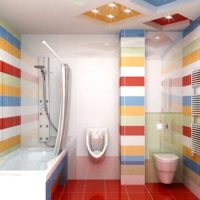 bright bathroom design