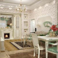 classic style kitchen dinning room living room