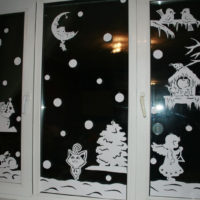 langų dekoravimo nuotrauka