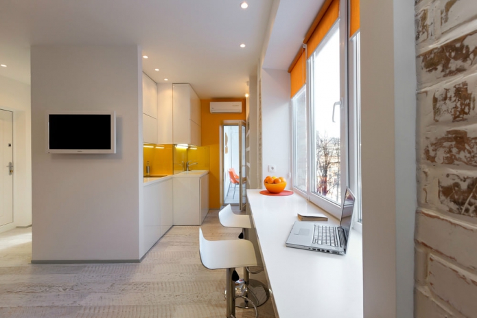 compact studio apartment design