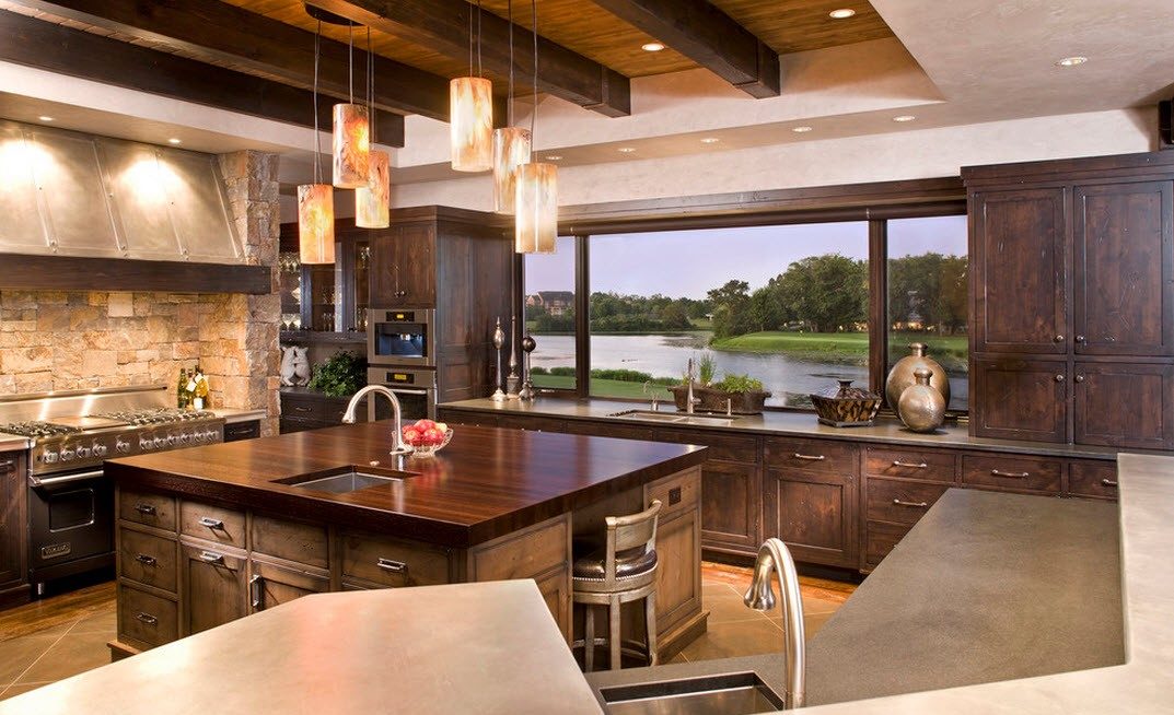 kitchen design in the country