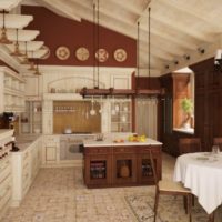cuisine design salle à manger salon dans une maison privée photo