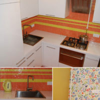 photo kitchen design 5 square meters