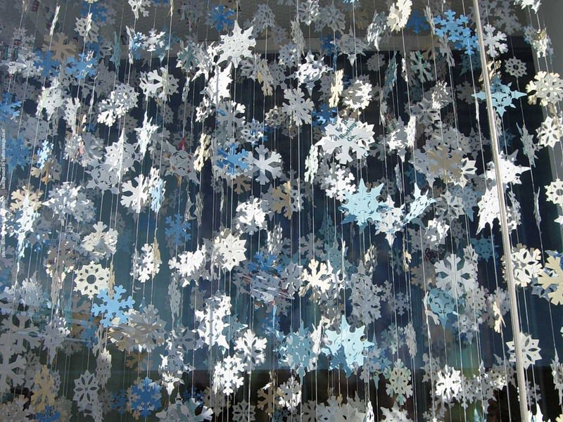 snowflake garlands