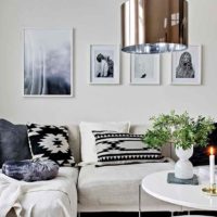 Scandinavian style bright interior room option picture