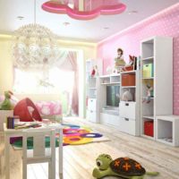 idea of ​​unusual design of a child’s room for a girl picture