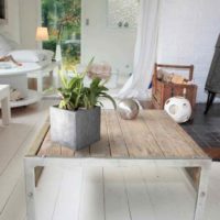 idea of ​​bright design of a room in the Scandinavian style