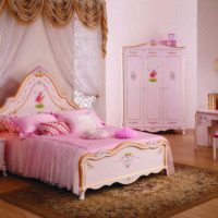 example of a beautiful style of a child’s room for a girl photo