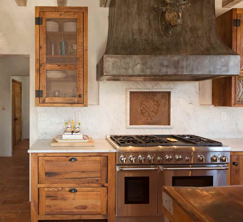 An example of a beautiful rustic design kitchen