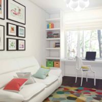 the idea of ​​a bright design of a child’s room for a girl picture