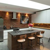 beautiful loft style kitchen design