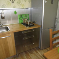 cucina 5 metri quadrati Krusciov