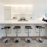 cuisine salle à manger salon dans une maison privée idées de design
