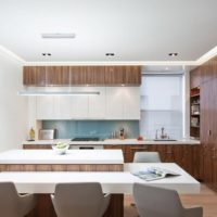 high-tech style kitchen