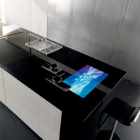 high-tech kitchen furniture