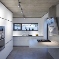 hi-tech kitchen comfortable design