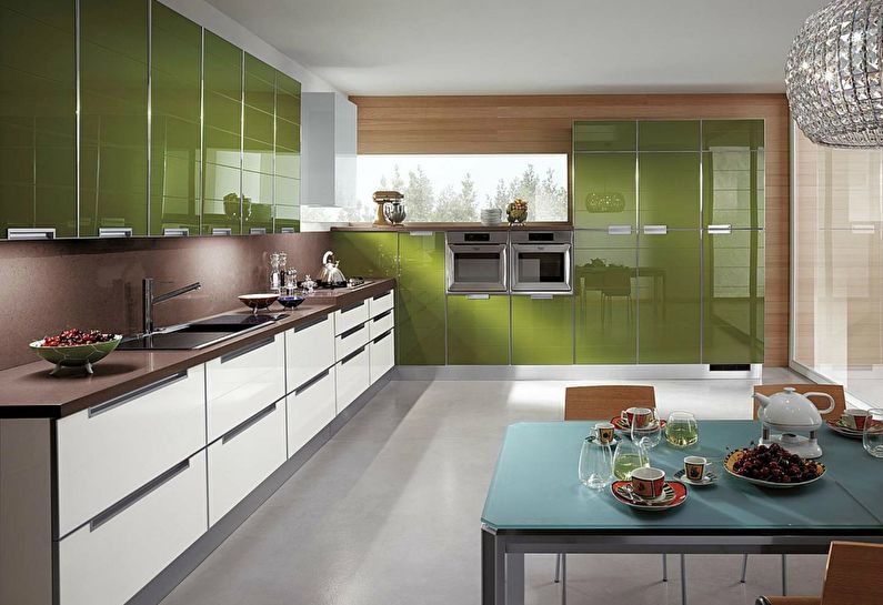 combining shades in the modern kitchen