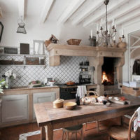 kitchen provence stylish interior