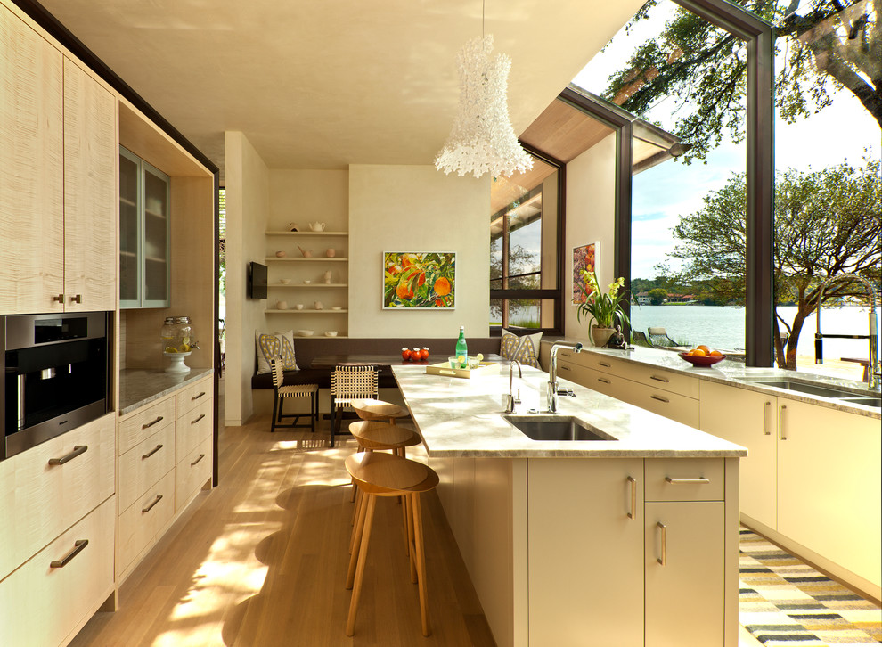 modern style kitchen layout