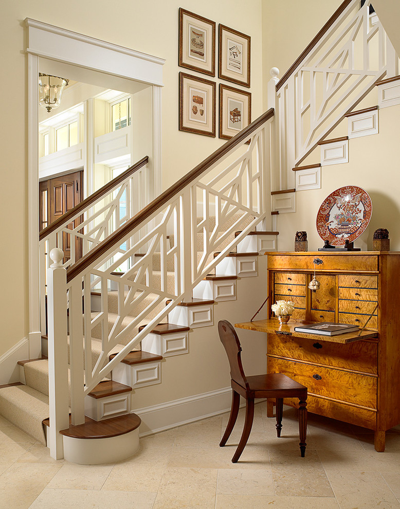 Provence style staircase