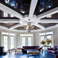 stretch ceiling unusual design