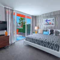 wallpaper gray color bedroom photo