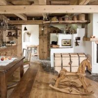 kitchen in the country