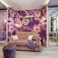 use case of light lilac in photo decor