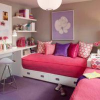 idea of ​​a bright decor for a child’s room for a girl photo