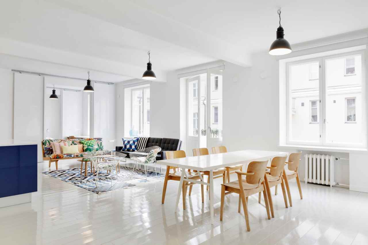 the option of applying a beautiful Scandinavian style in design