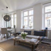 swedish studio apartment design