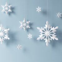 décoration de fenêtre pour les flocons de neige du nouvel an