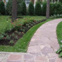 application of original garden paths picture