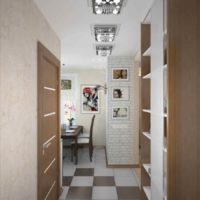 idée d'un décor lumineux d'un couloir dans une maison privée photo