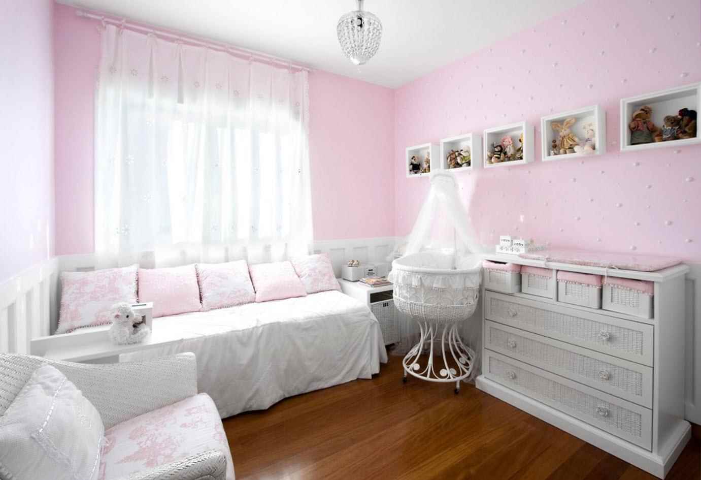 version of the beautiful interior of a children's room for a girl