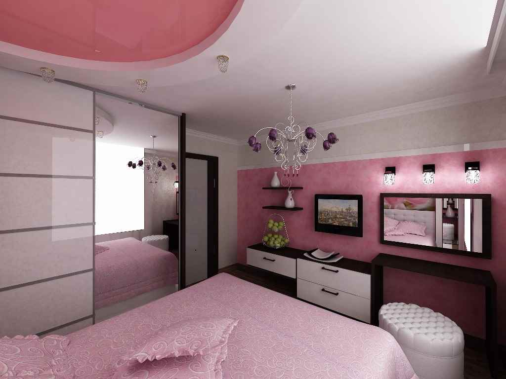 An example of a beautiful room interior of 12 sq.m