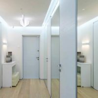 idea of ​​a bright interior hallway in a private house picture
