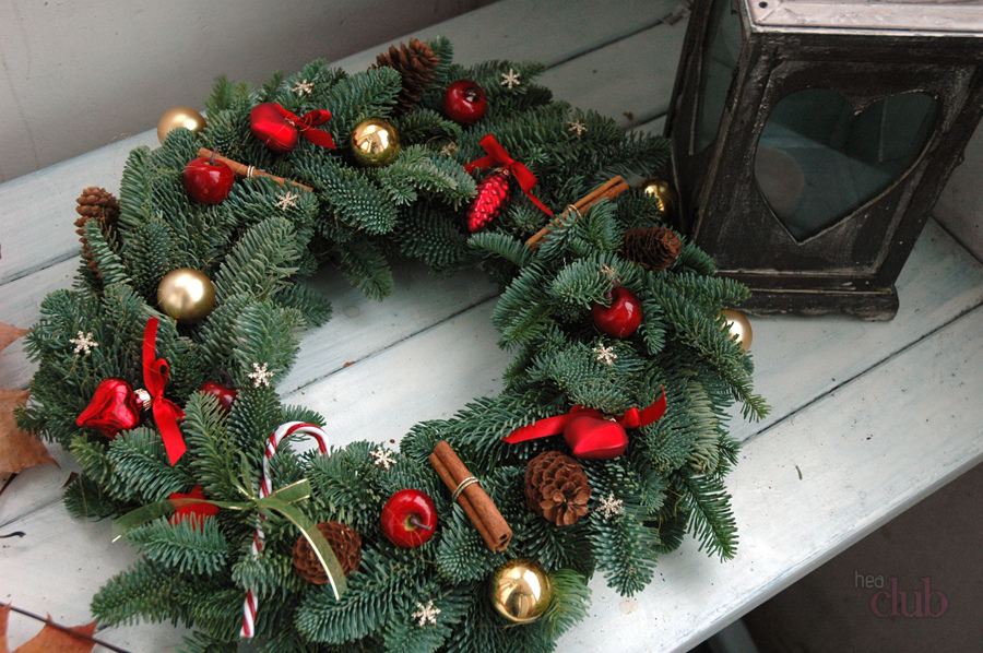 wreath for new year