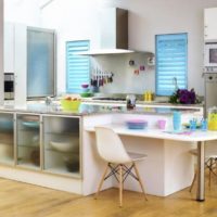 stylish small kitchen interior